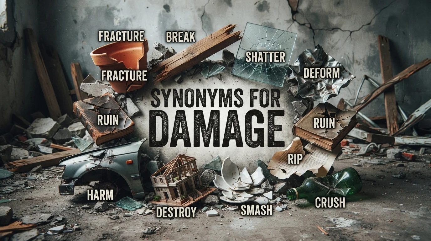 Common Mistakes with Damage Synonyms