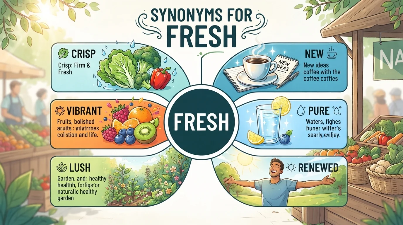 Fresh vs. New vs. Recent