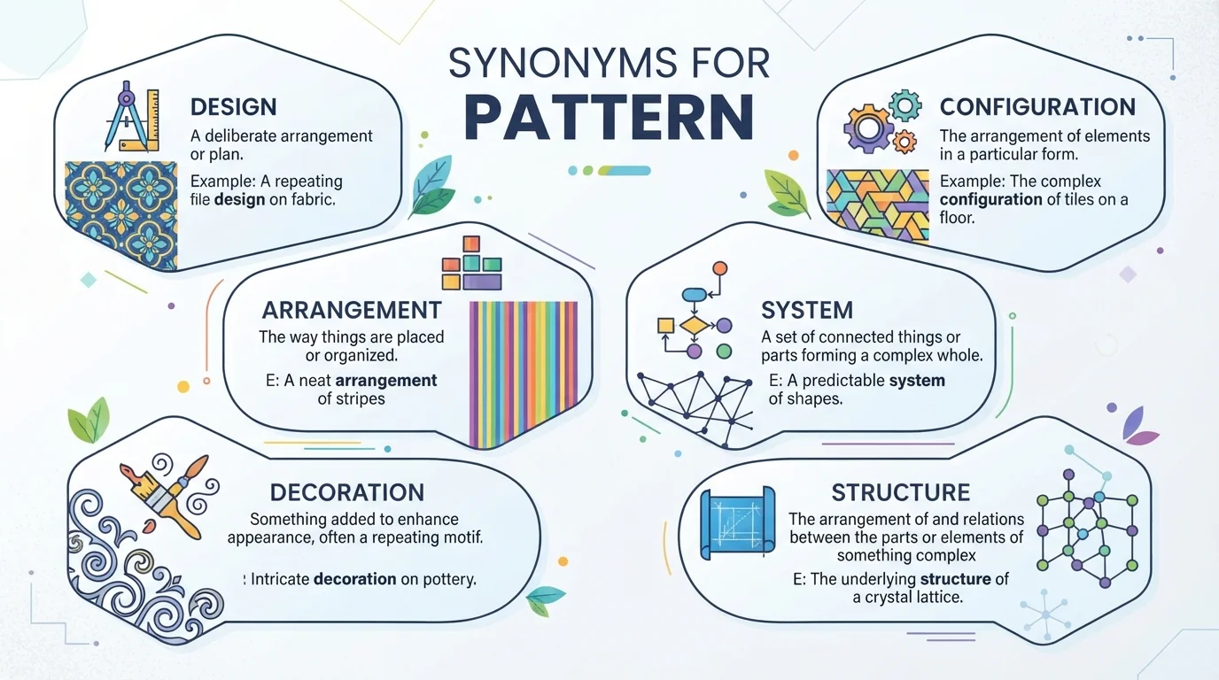 Pattern vs. Design vs. Motif