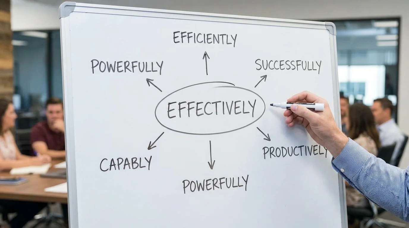synonyms for effectively