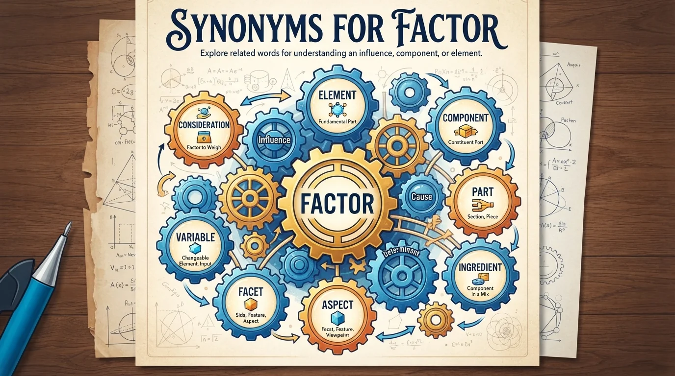 The Best Synonyms for Factor