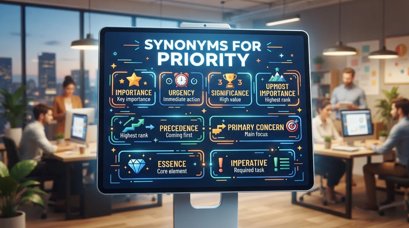 True Synonyms vs. Related Alternatives