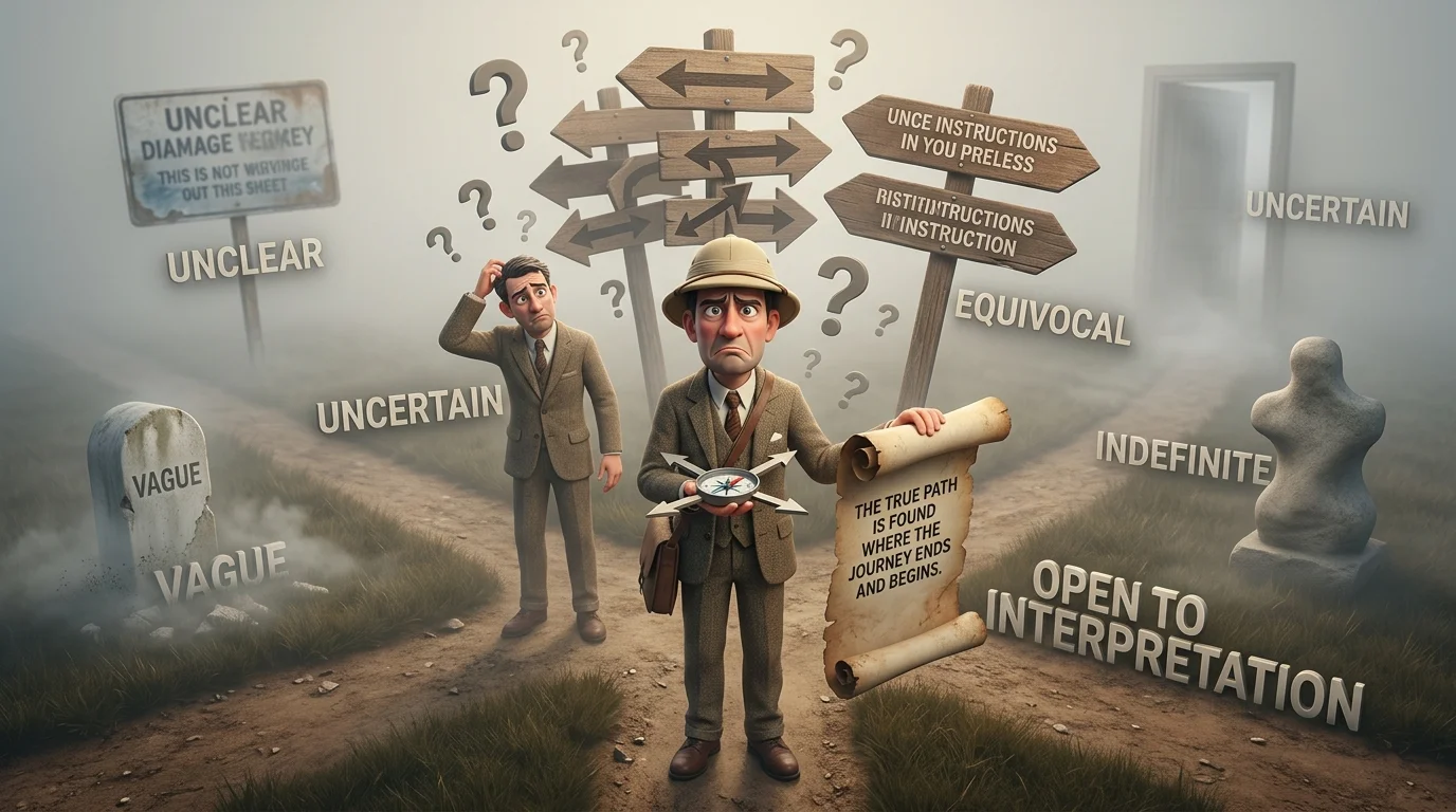 synonyms for ambiguous