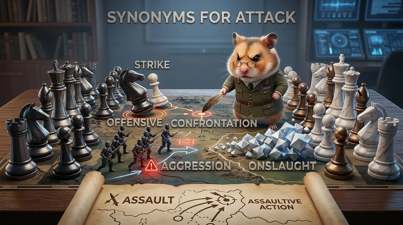 synonyms for attack