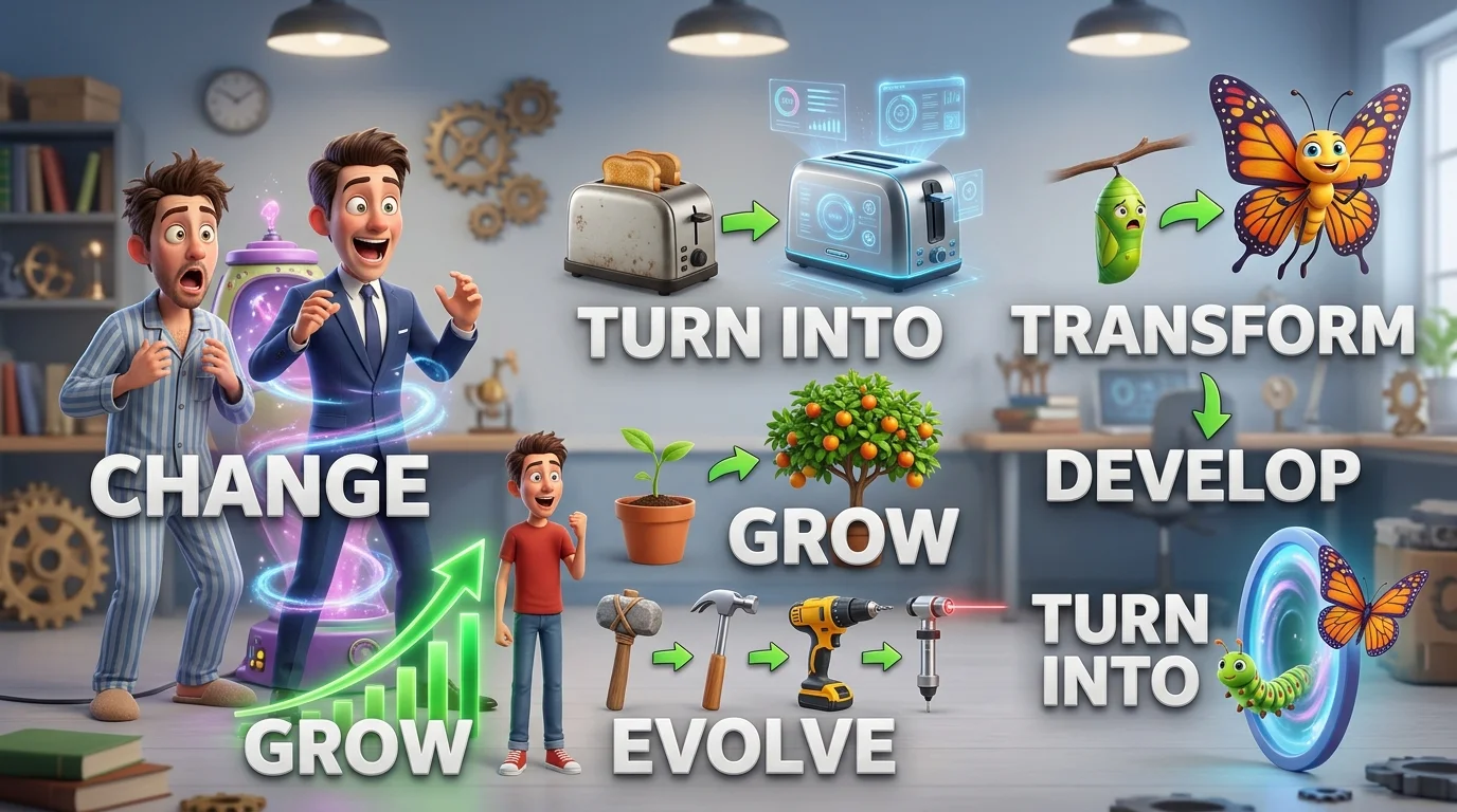 synonyms for become