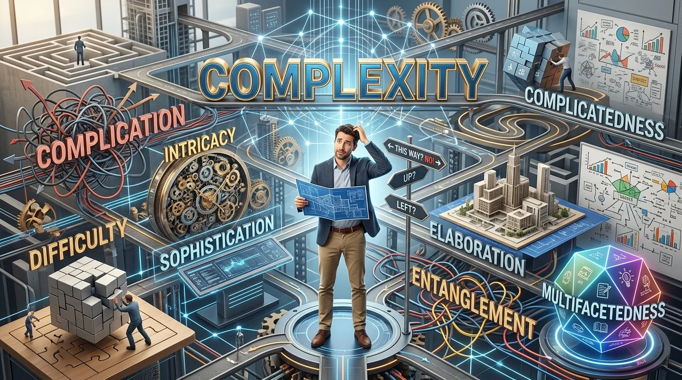 synonyms for complexity
