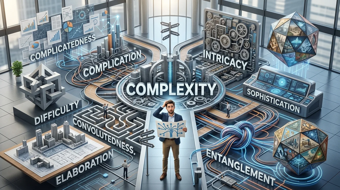 synonyms for complexity