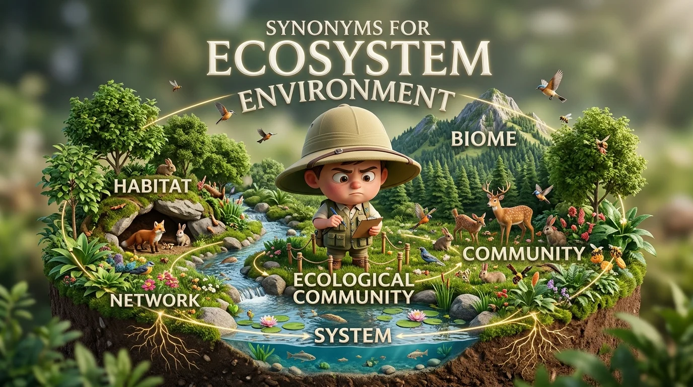 synonyms for ecosystem
