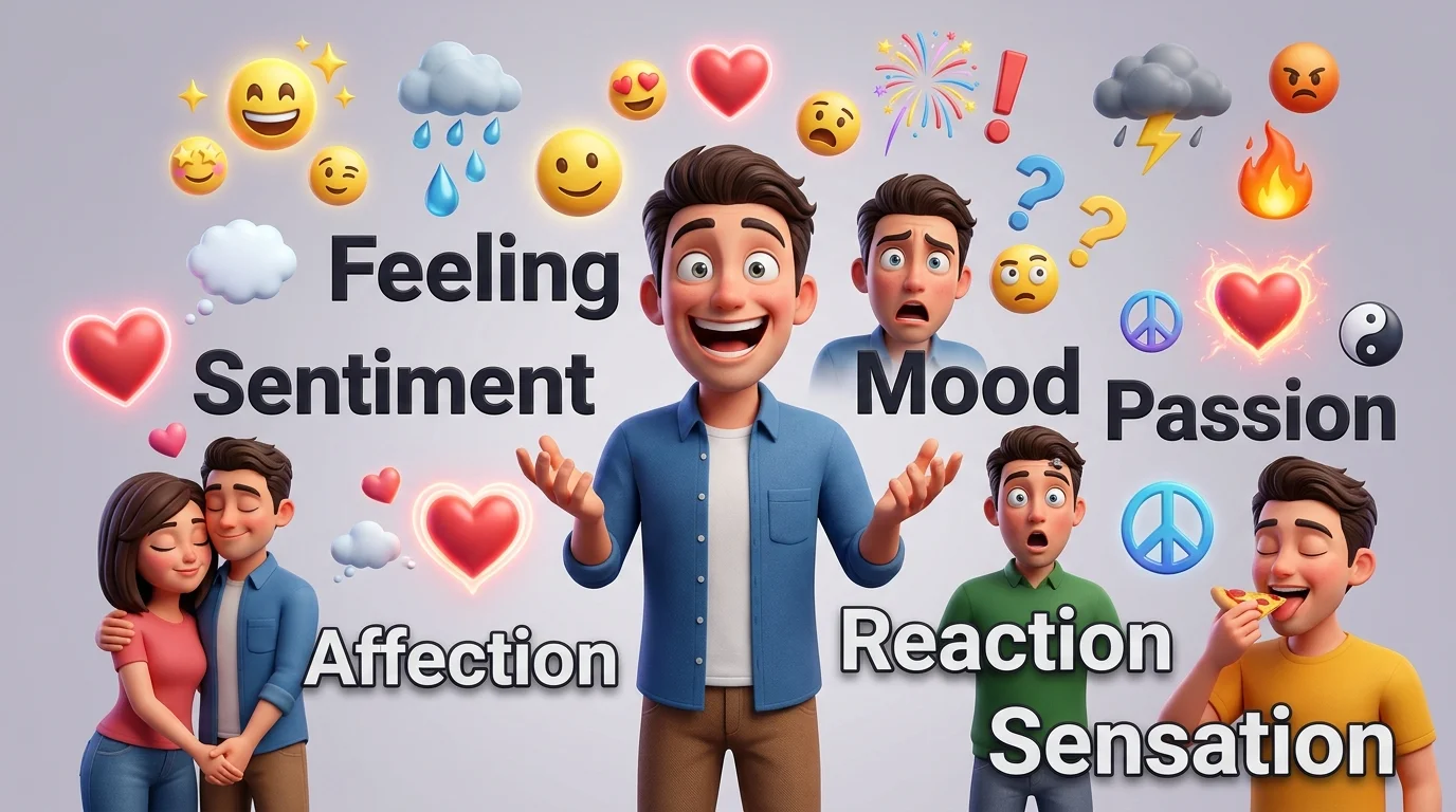 synonyms for emotion