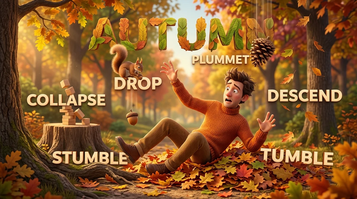 synonyms for fall
