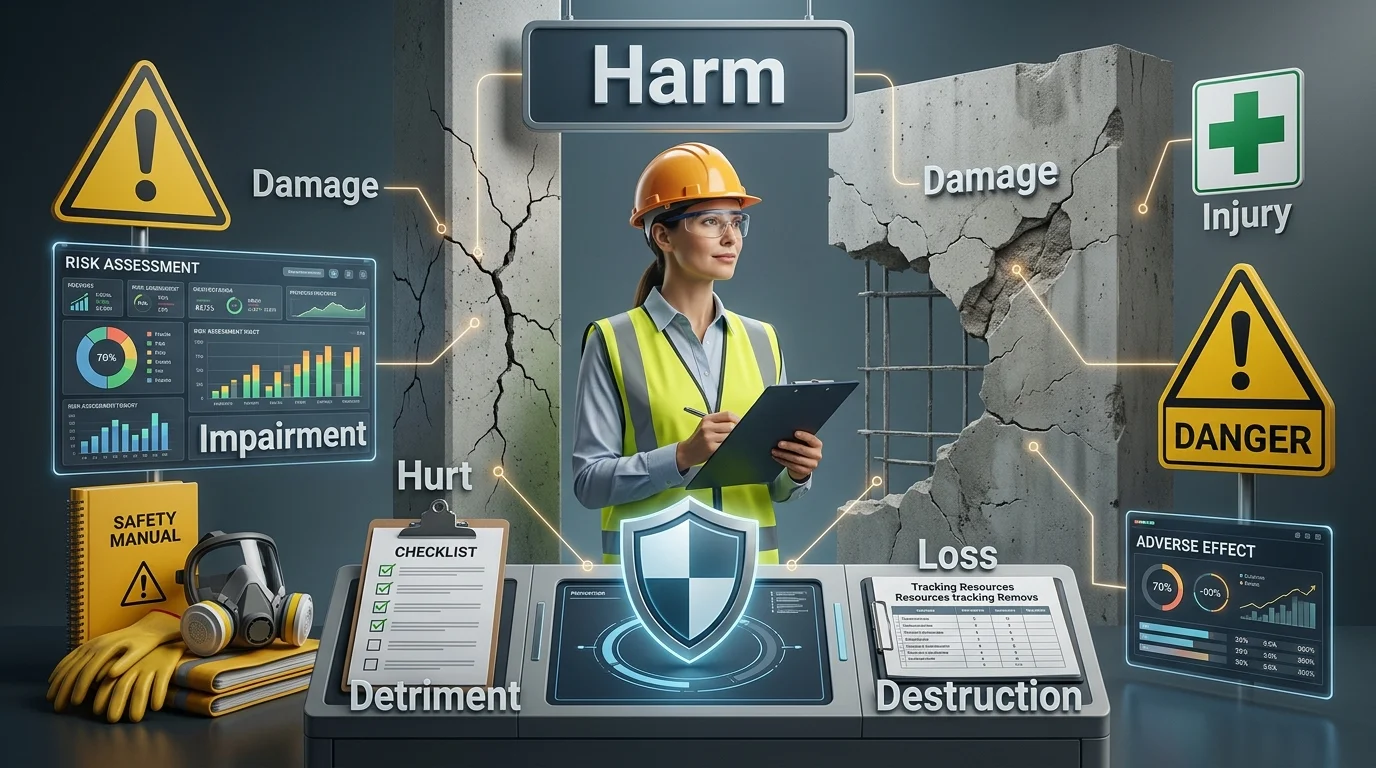 synonyms for harm
