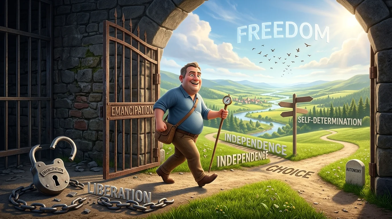 synonyms for liberty