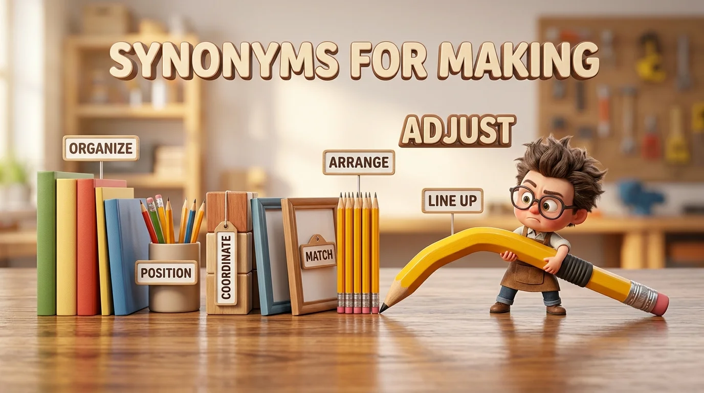synonyms for making