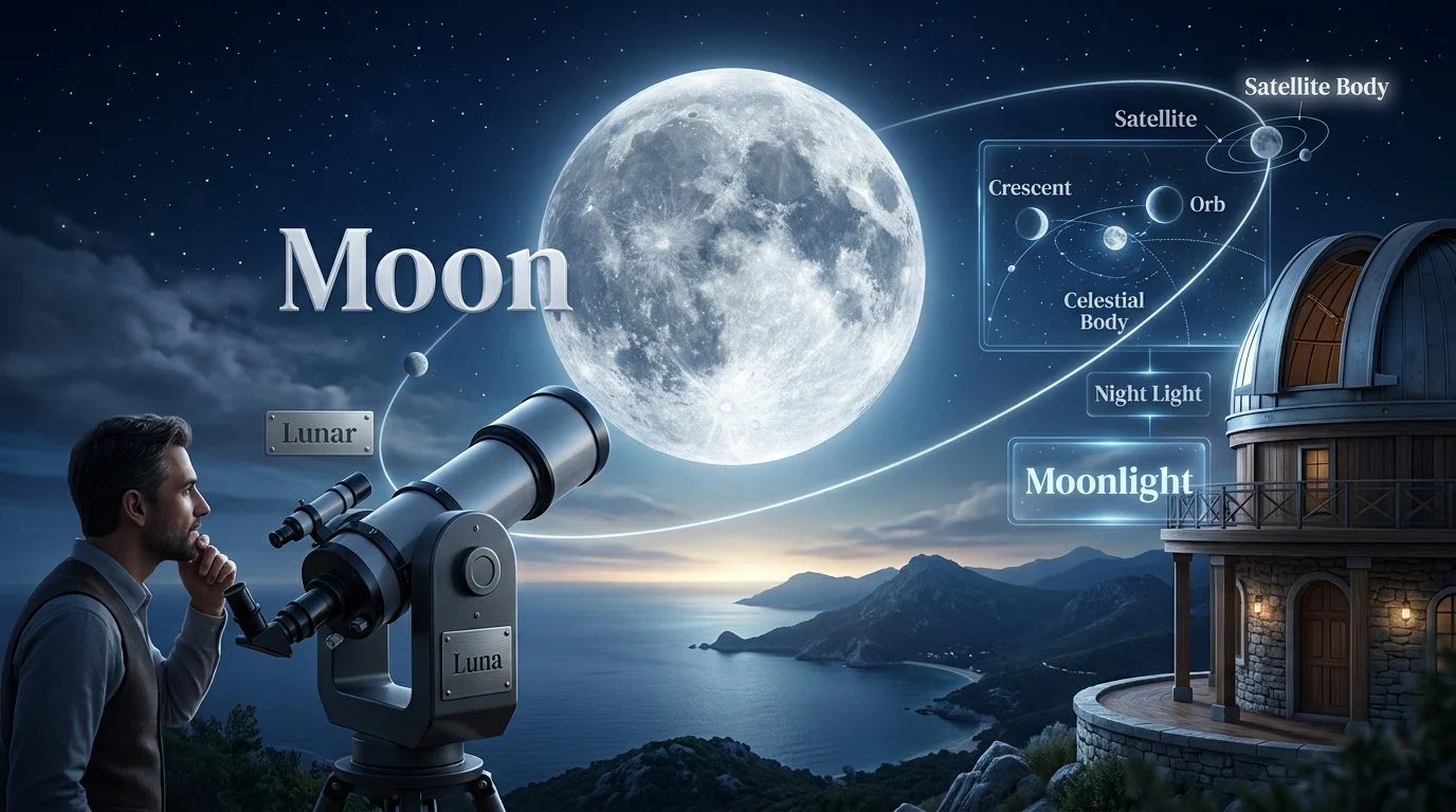 synonyms for moon