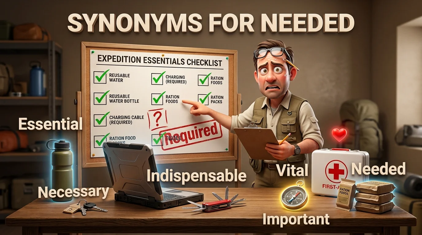 synonyms for needed
