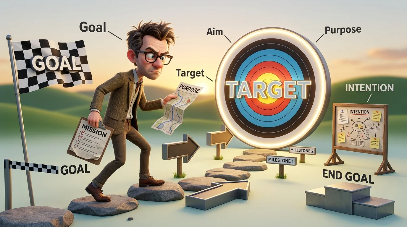 synonyms for objective