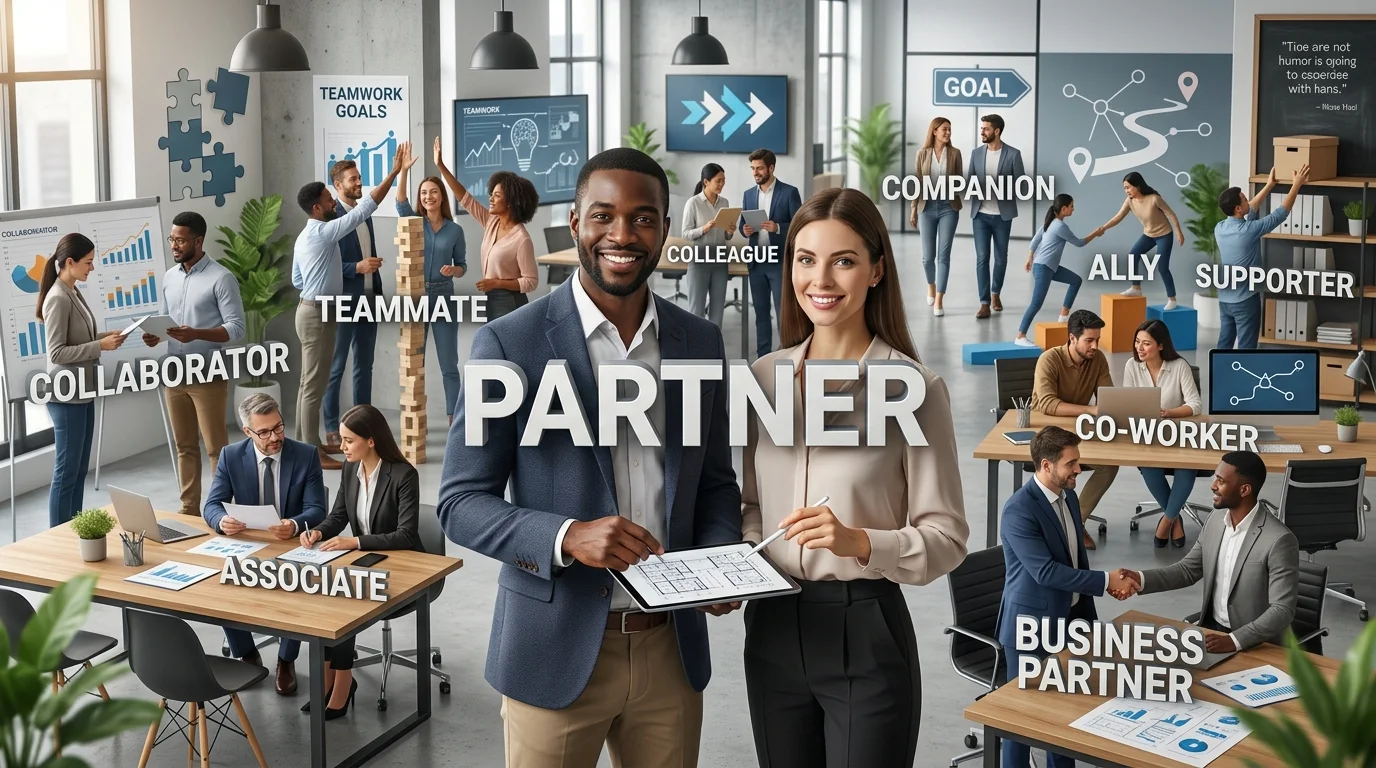 synonyms for partner