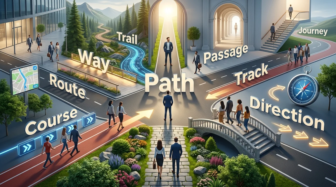 synonyms for path