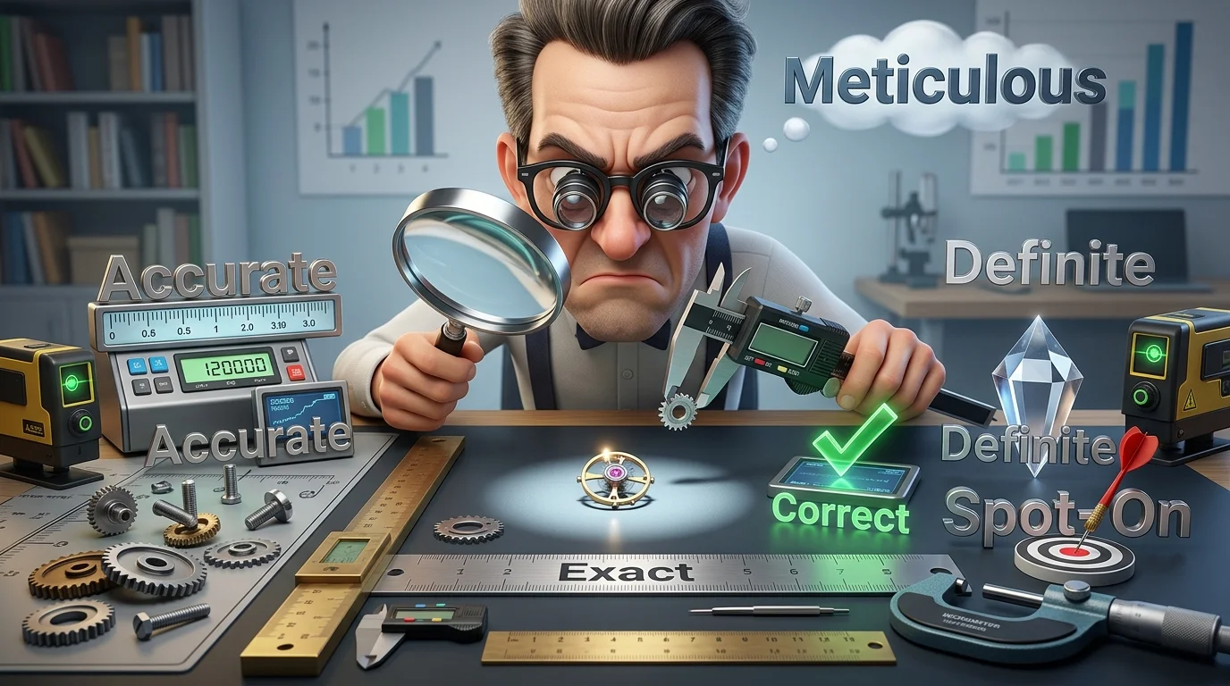 synonyms for precise