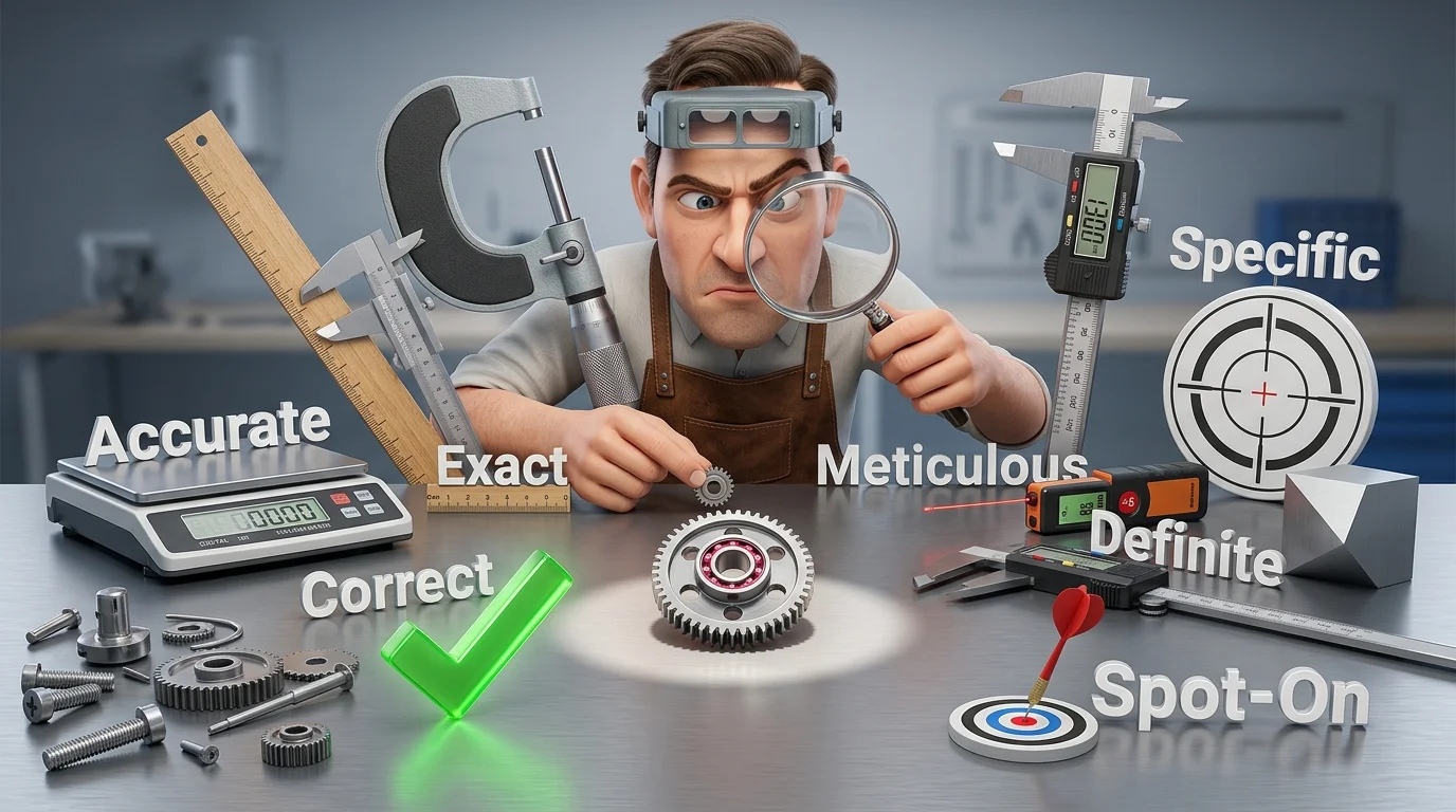 synonyms for precise