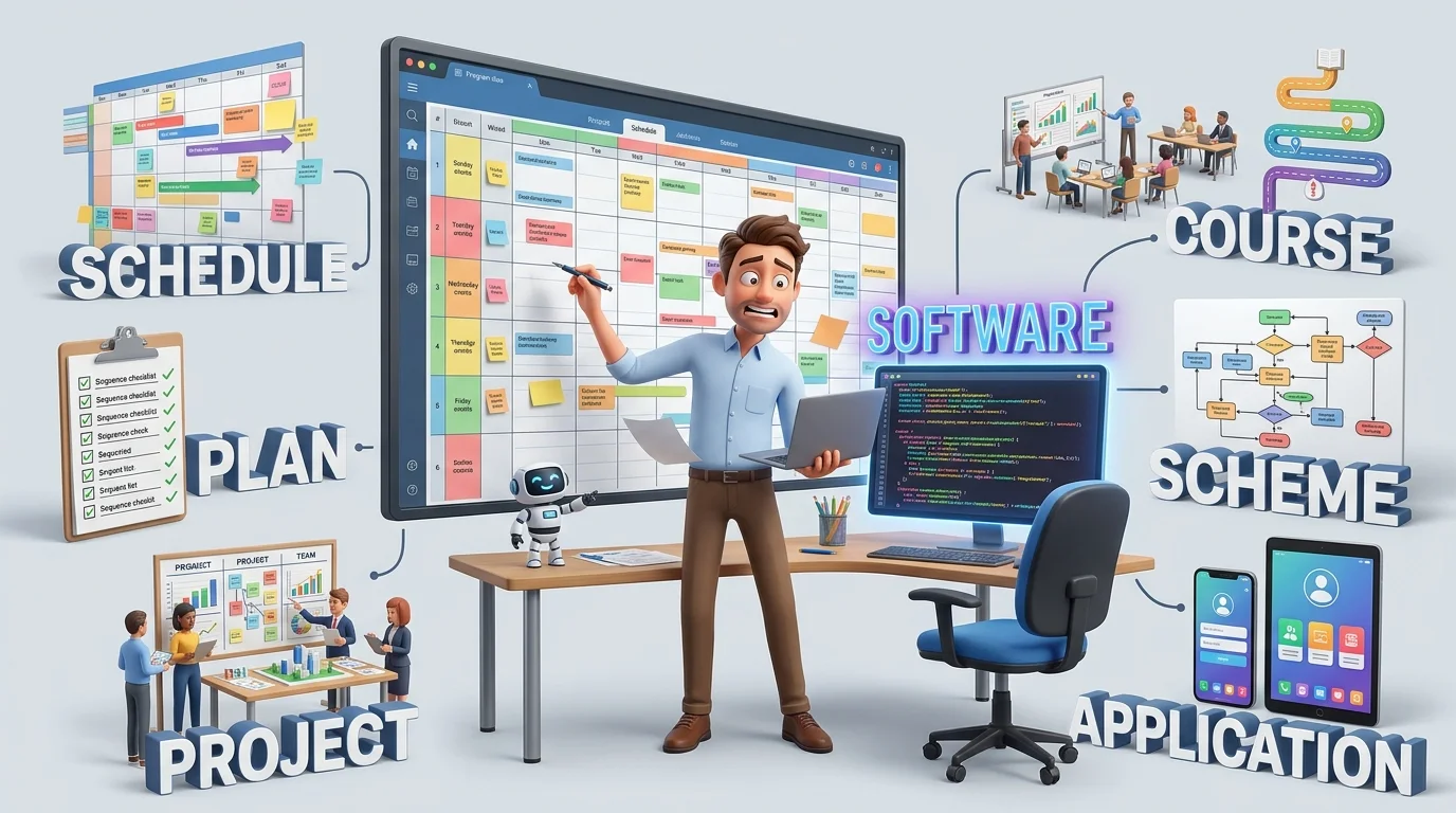 synonyms for program