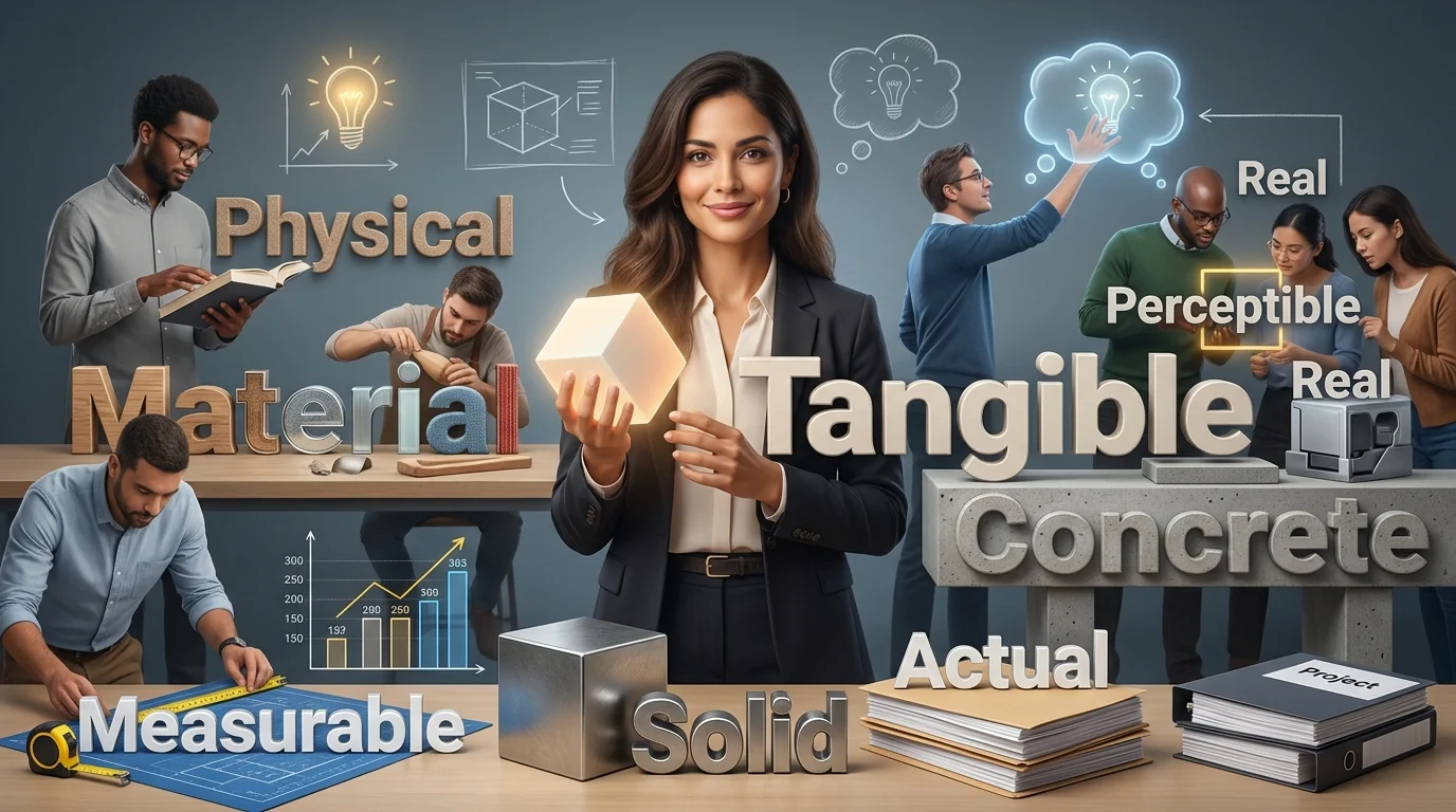 synonyms for tangible