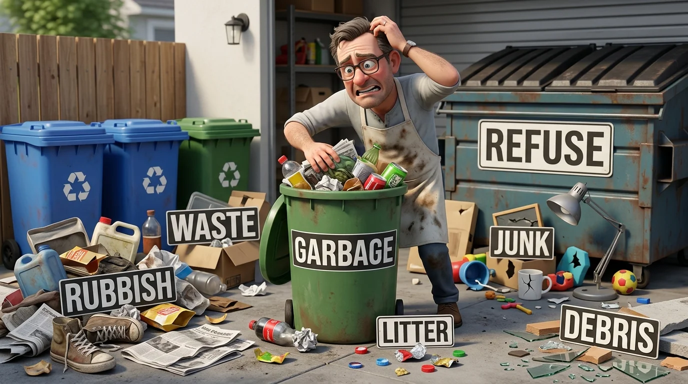 synonyms for trash