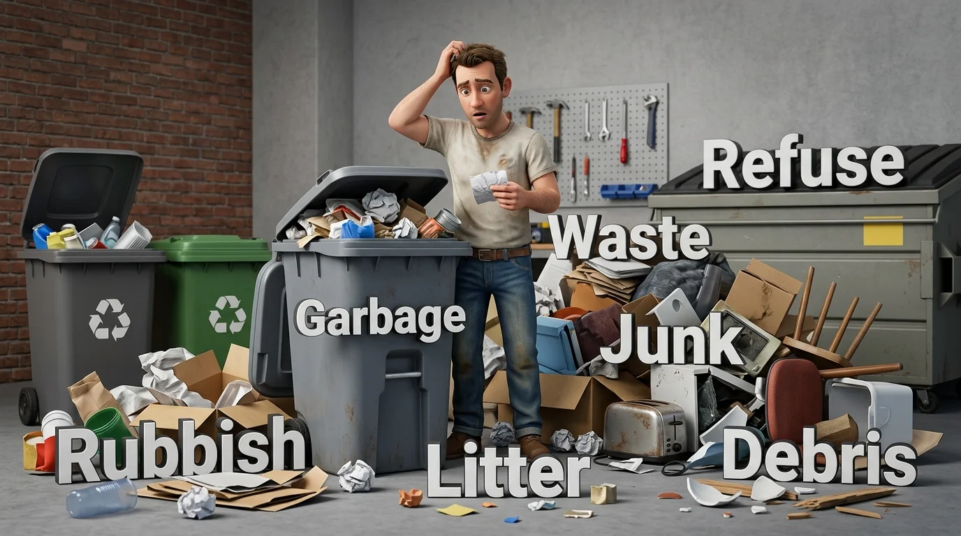 synonyms for trash