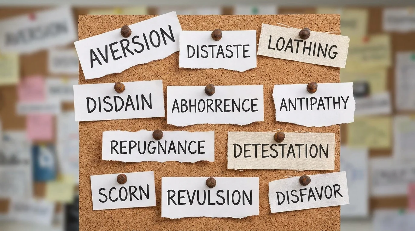 synonyms for dislike