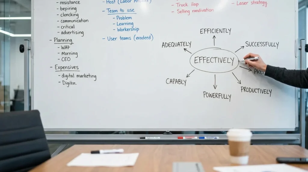 synonyms for effectively