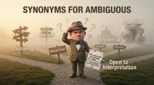 synonyms for ambiguous
