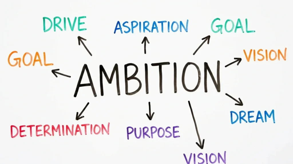 synonyms for ambition