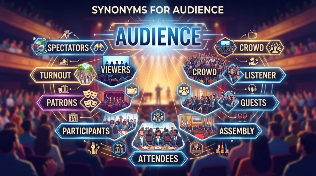 synonyms for audience