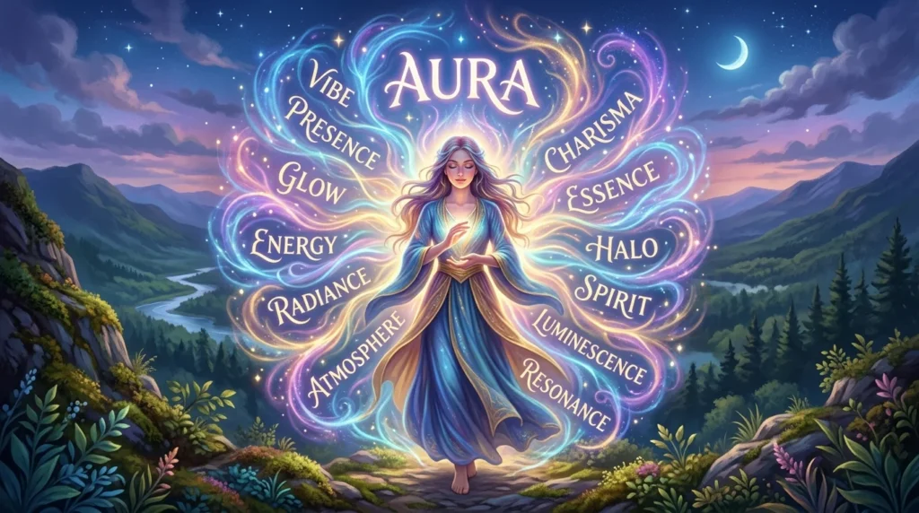 synonyms for aura