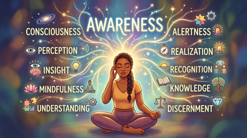 synonyms for awareness