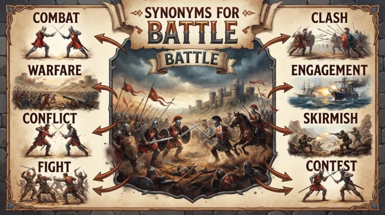 synonyms for battle