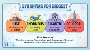 synonyms for biggest