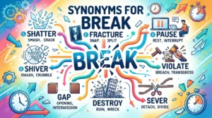 synonyms for break