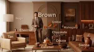 synonyms for brown