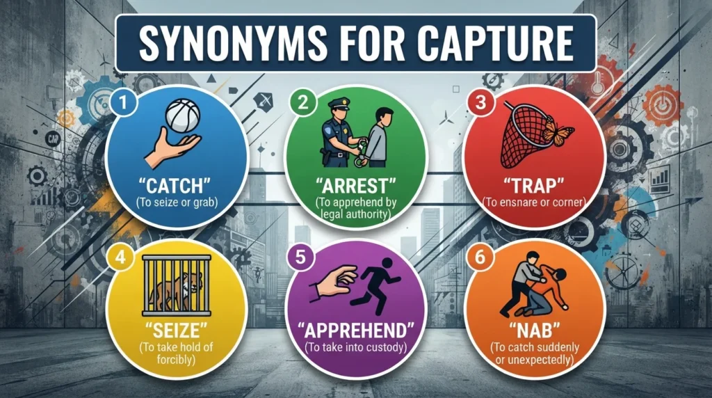 synonyms for capture