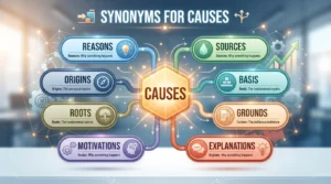 synonyms for causes