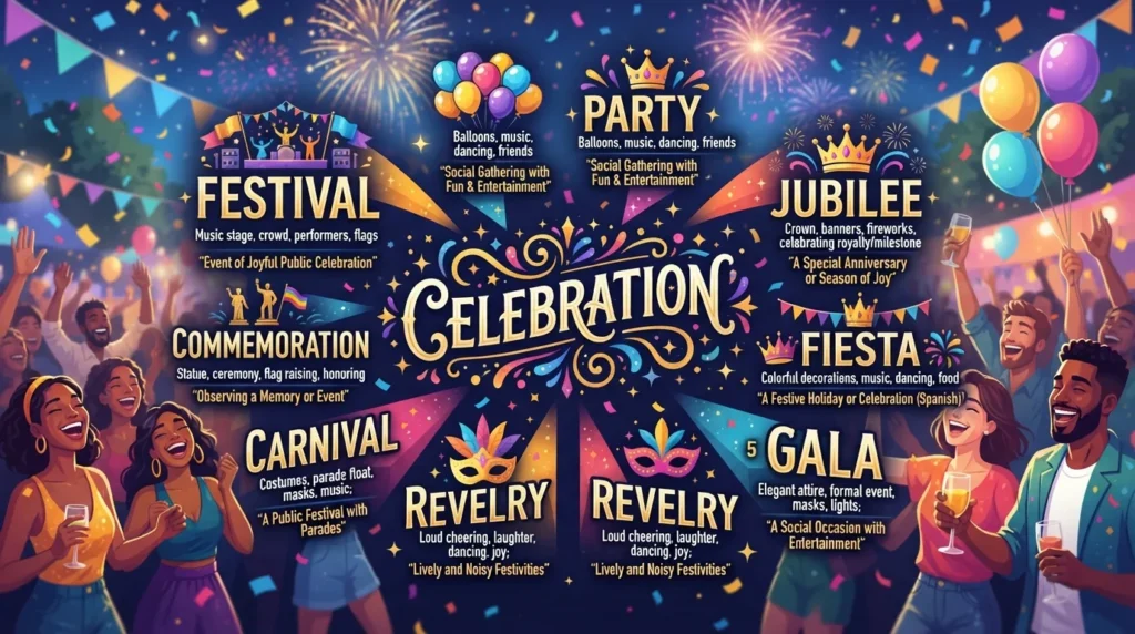 synonyms for celebration
