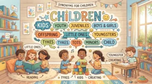 synonyms for children