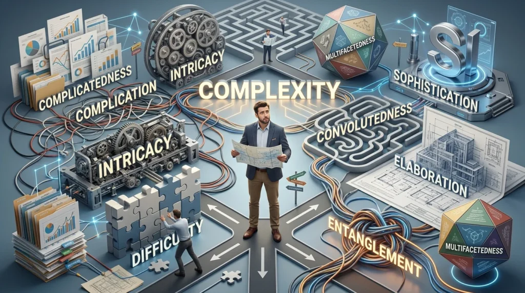 synonyms for complexity