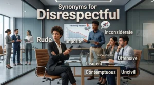 synonyms for disrespectful