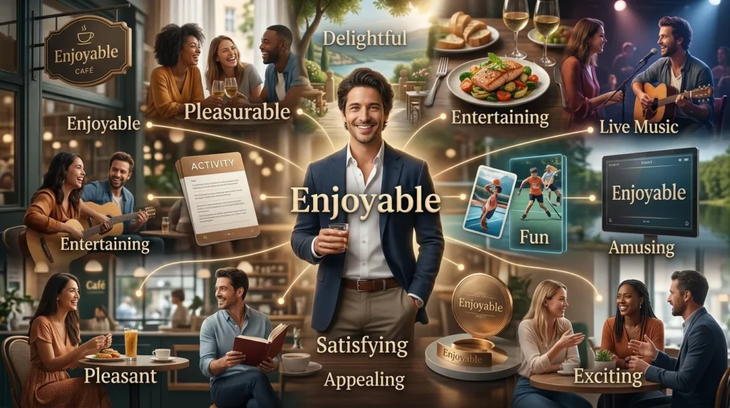 synonyms for enjoyable