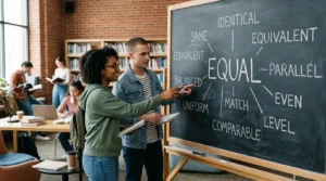 synonyms for equal