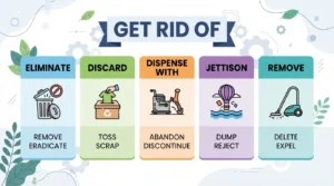 synonyms for get rid of