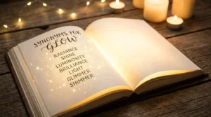 synonyms for glow