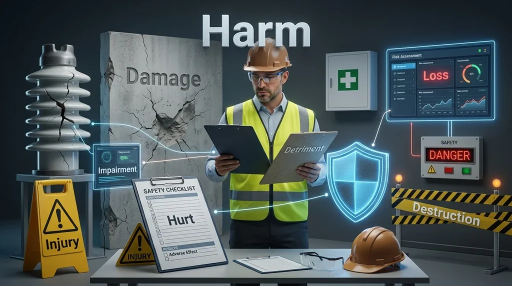 synonyms for harm